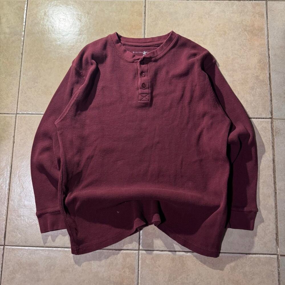 Y2k burgundy beverly hills polo thermal Size 2XL in mens